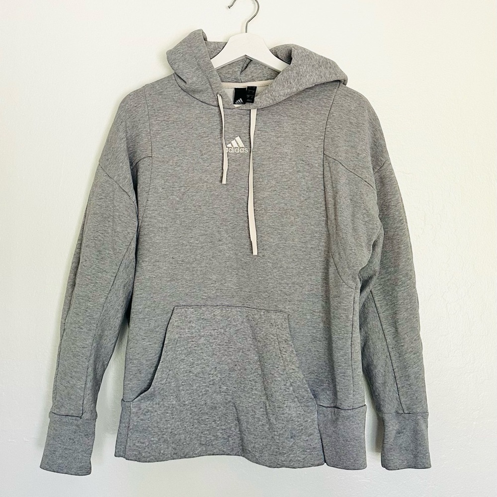 Adidas Heather Gray women's Hoodie